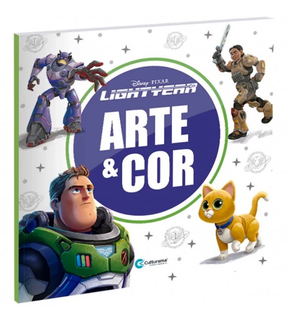 Livro Para Colorir Lightyear Disney Arte & Cor - Culturama